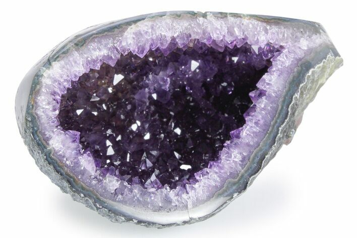 Sparkly Purple Amethyst Geode - Uruguay #357227